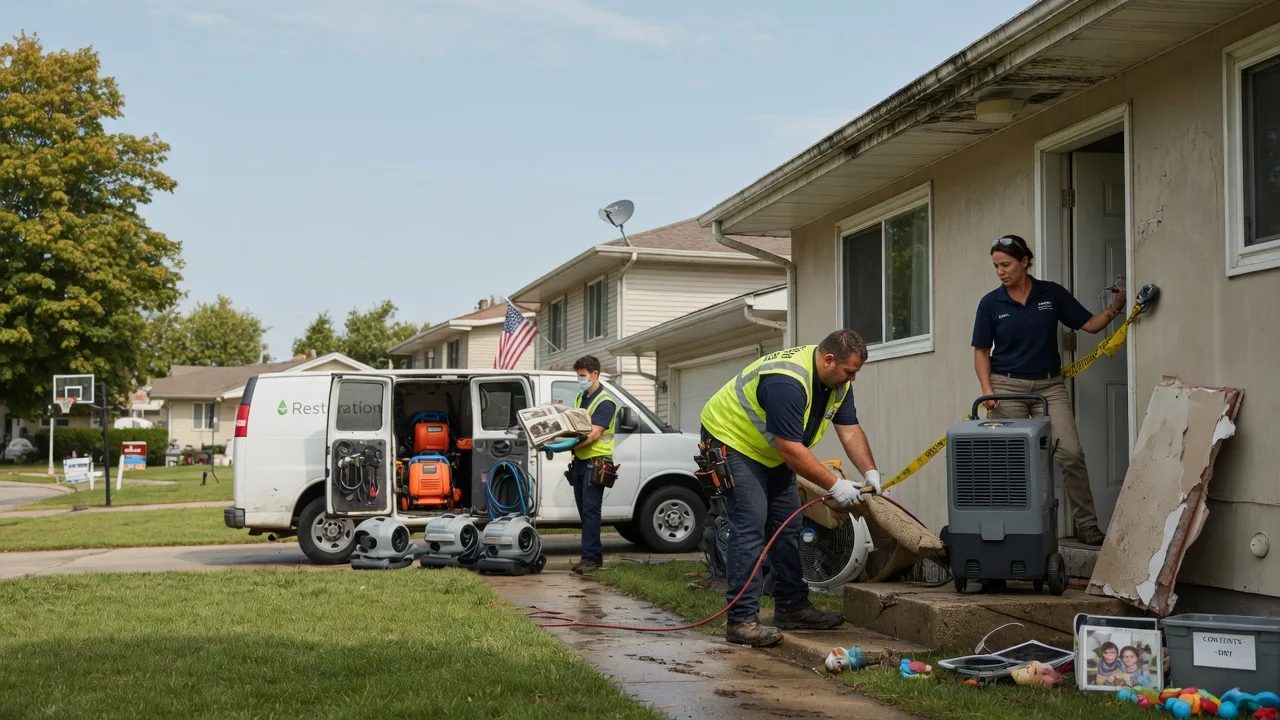 Water Damage Restoration in New Oxford, PA near me